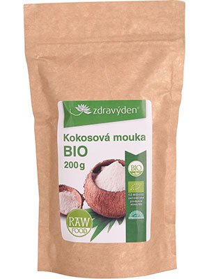 Zdravý den Kokosová mouka BIO Hmotnost: 200g