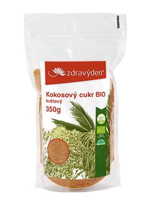 Zdravý den Kokosový cukr BIO květový Hmotnost: 1000g