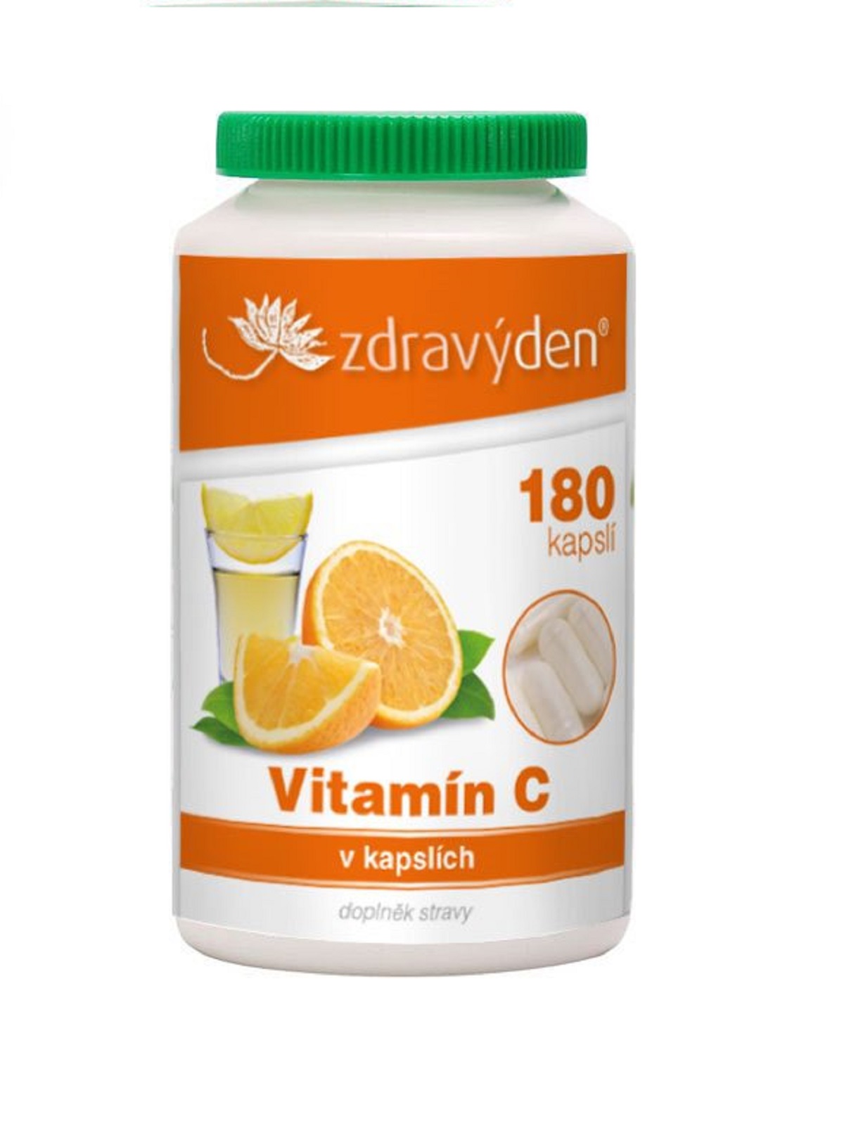 Zdravý den Vitamín C 180 kapslí