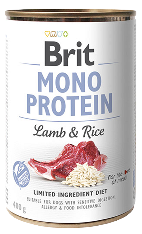 BRIT Dog Mono Protein Lamb & Brown Rice 400g