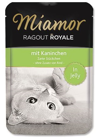 MIAMOR Cat Ragout kapsa králík v želé 100g