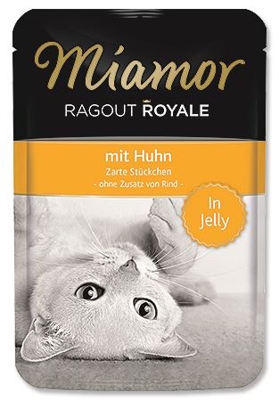 MIAMOR Cat Ragout kapsa kuře v želé 100g