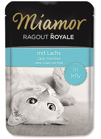 MIAMOR Cat Ragout kapsa losos v želé 100g