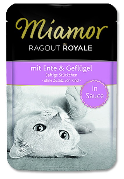 MIAMOR Cat Ragout kapsa kachna+drůbež ve šťávě 100g