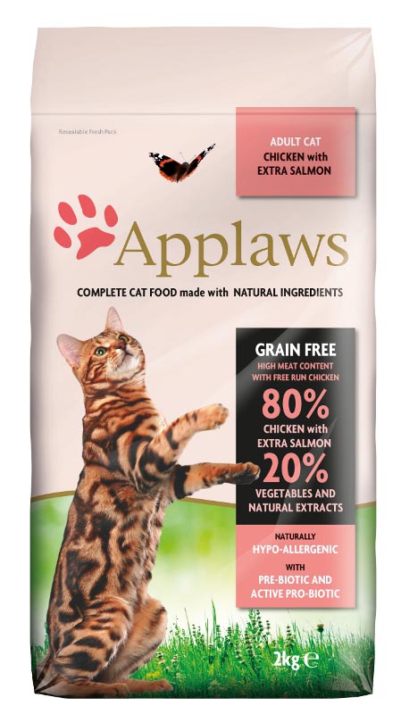 Applaws Cat Dry Adult Salmon 2 kg