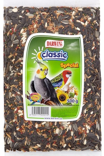 DARWINS Krmivo Speciál střední papoušek 500g