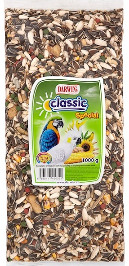 DARWINS Krmivo Speciál velký papoušek 1 kg