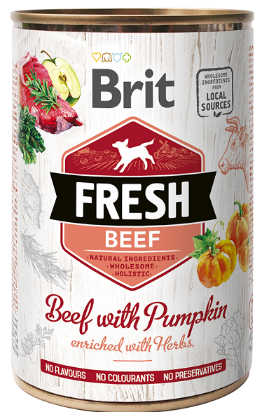 BRIT Dog Fresh Beef with Pumpkin 400g