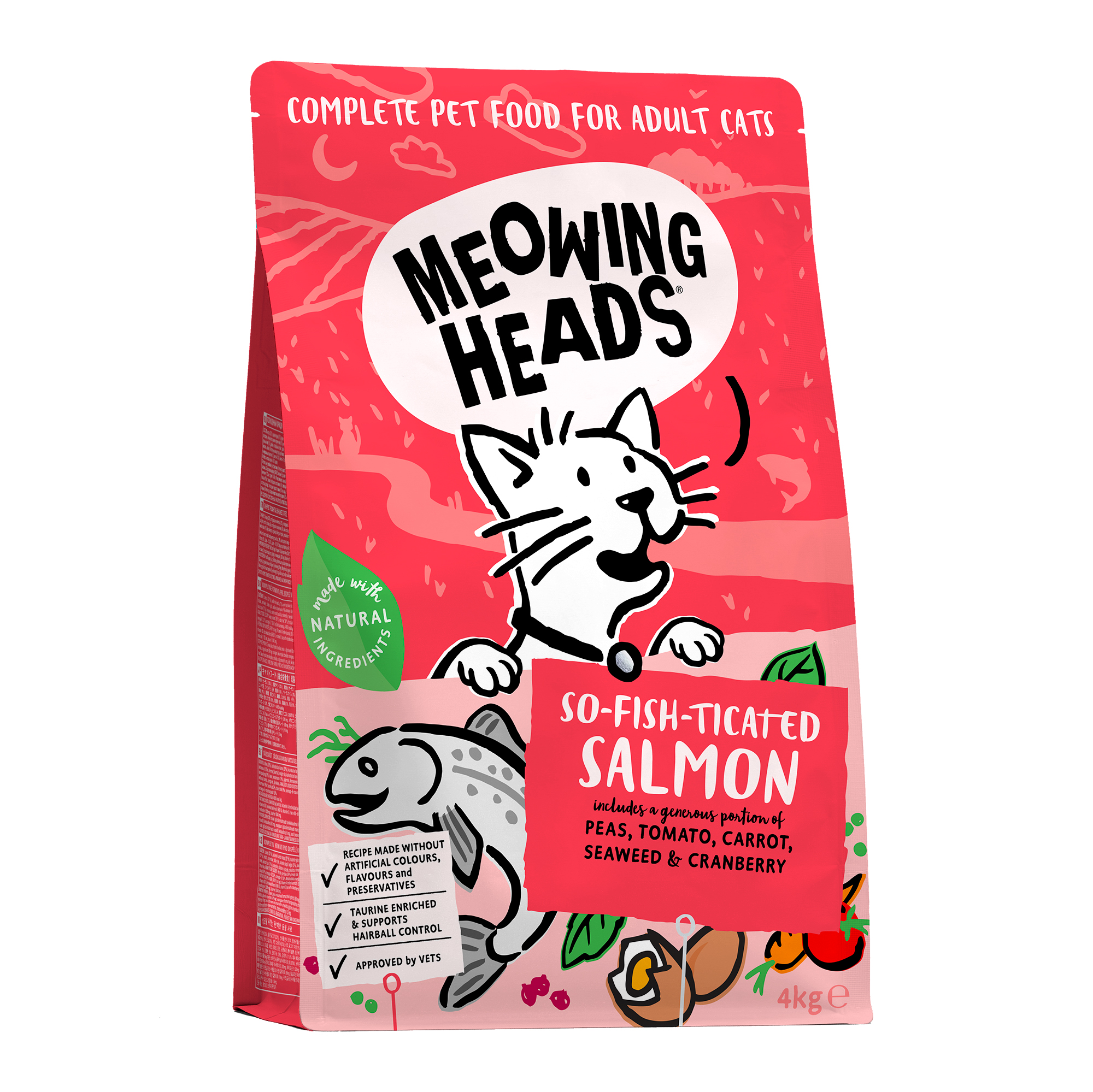 MEOWING HEADS So-fish-ticated Salmon 1,5 kg