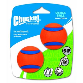 CHUCKIT! Míčky Ultra Ball Small 5 cm - 2 na kartě