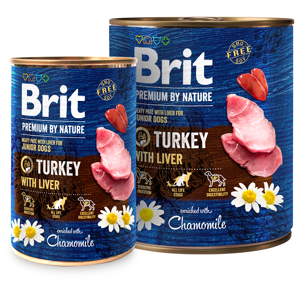 BRIT Premium by Nature Turkey with Liver 800g