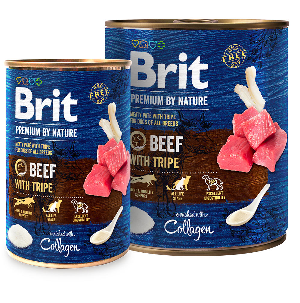 BRIT Premium by Nature Beef with Tripe 800g