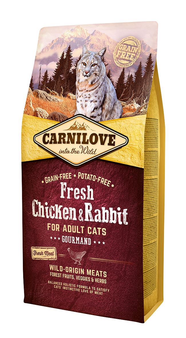 Carnilove Cat Adult Fresh Chicken & Rabbit 6 kg