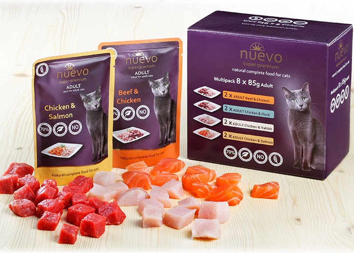 NUEVO kočka kapsa Adult Multipack 8x85g