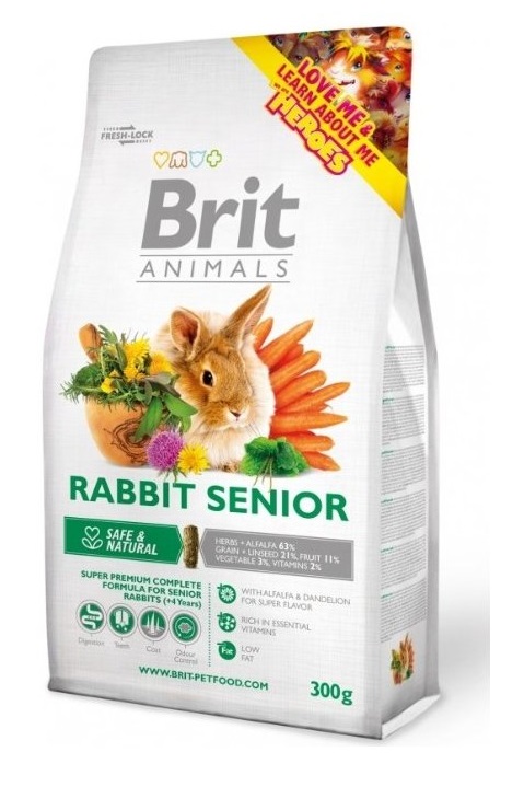 BRIT Animals Rabbit Senior Complete 300g