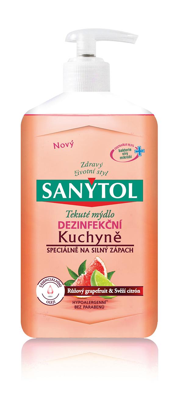 SANYTOL mýdlo desinfekční kuchyně 250ml