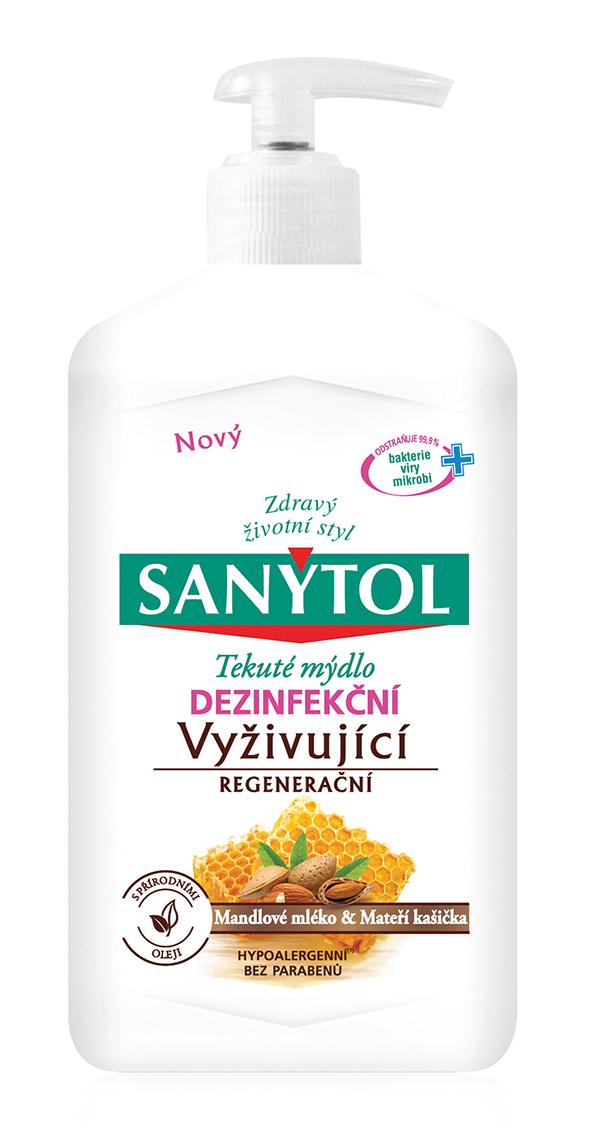 SANYTOL mýdlo desinfekční vyživující 250ml