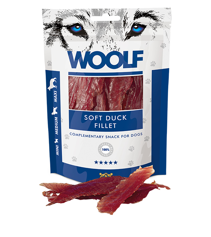 WOOLF pochoutka soft duck fillet 100g