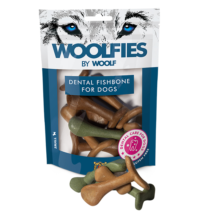 WOOLFIES Dental Fishbone S 200g