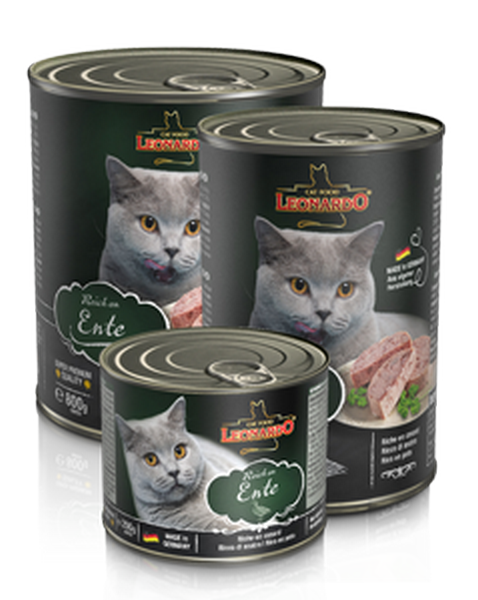 LEONARDO Cat kachní maso 800g