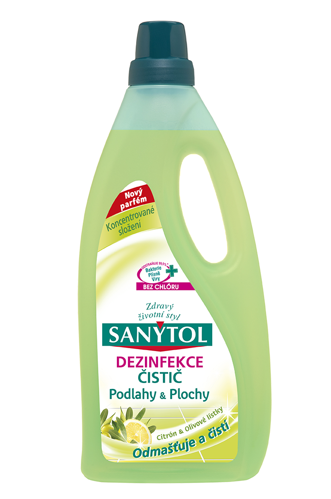 SANYTOL domácnost desinfekční 1l citron