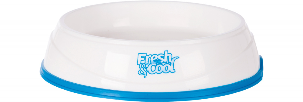 COOL FRESH chladící miska plastová, bílo/modrá 1 l/20 cm