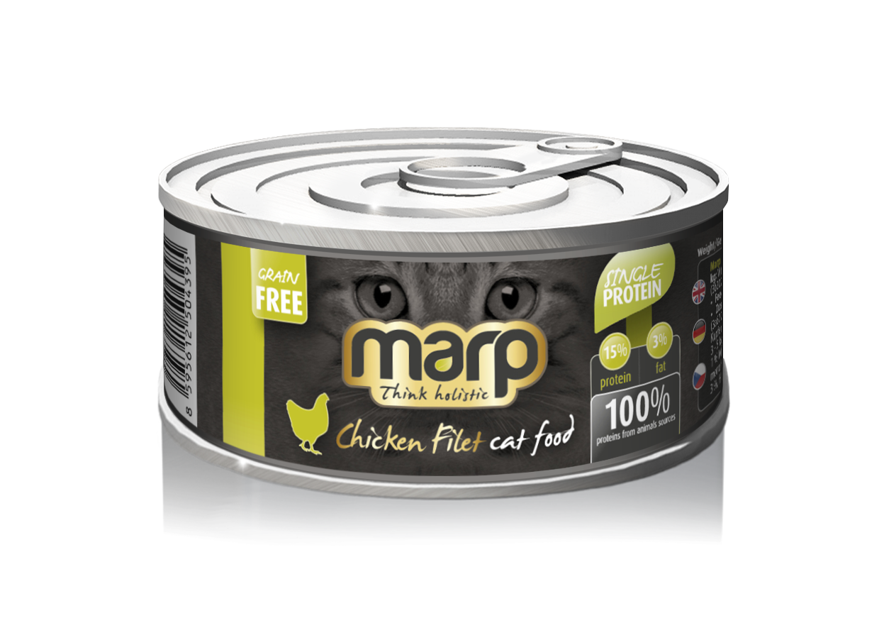 MARP Chicken Filet konzerva pro kočky s kuřecími prsy 70g