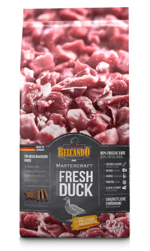 BELCANDO MasterCraft Fresh Duck s kachním masem 2,2 kg
