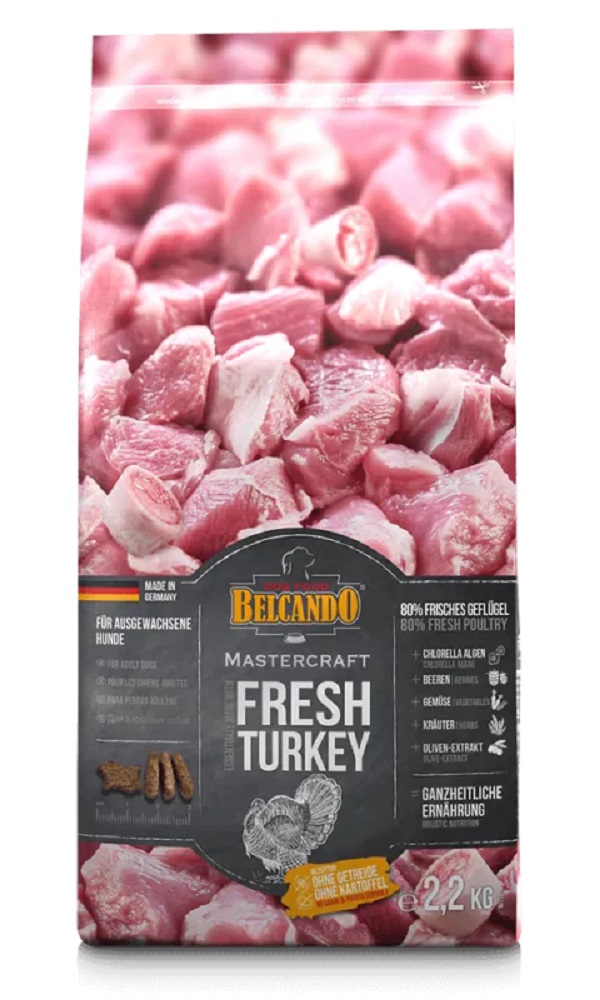 BELCANDO MasterCraft Fresh Turkey s krůtou 2,2 kg