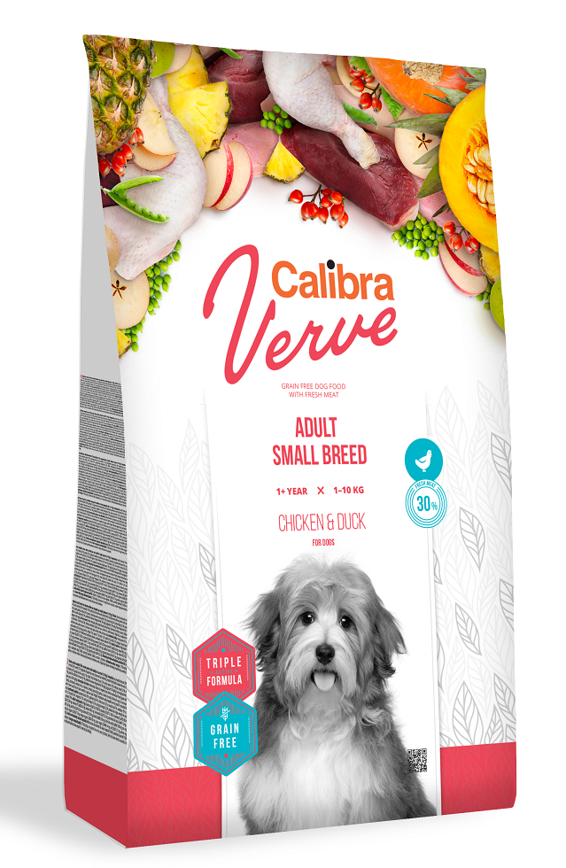 CALIBRA Dog Verve GF Adult Small Chicken&Duck 6 kg