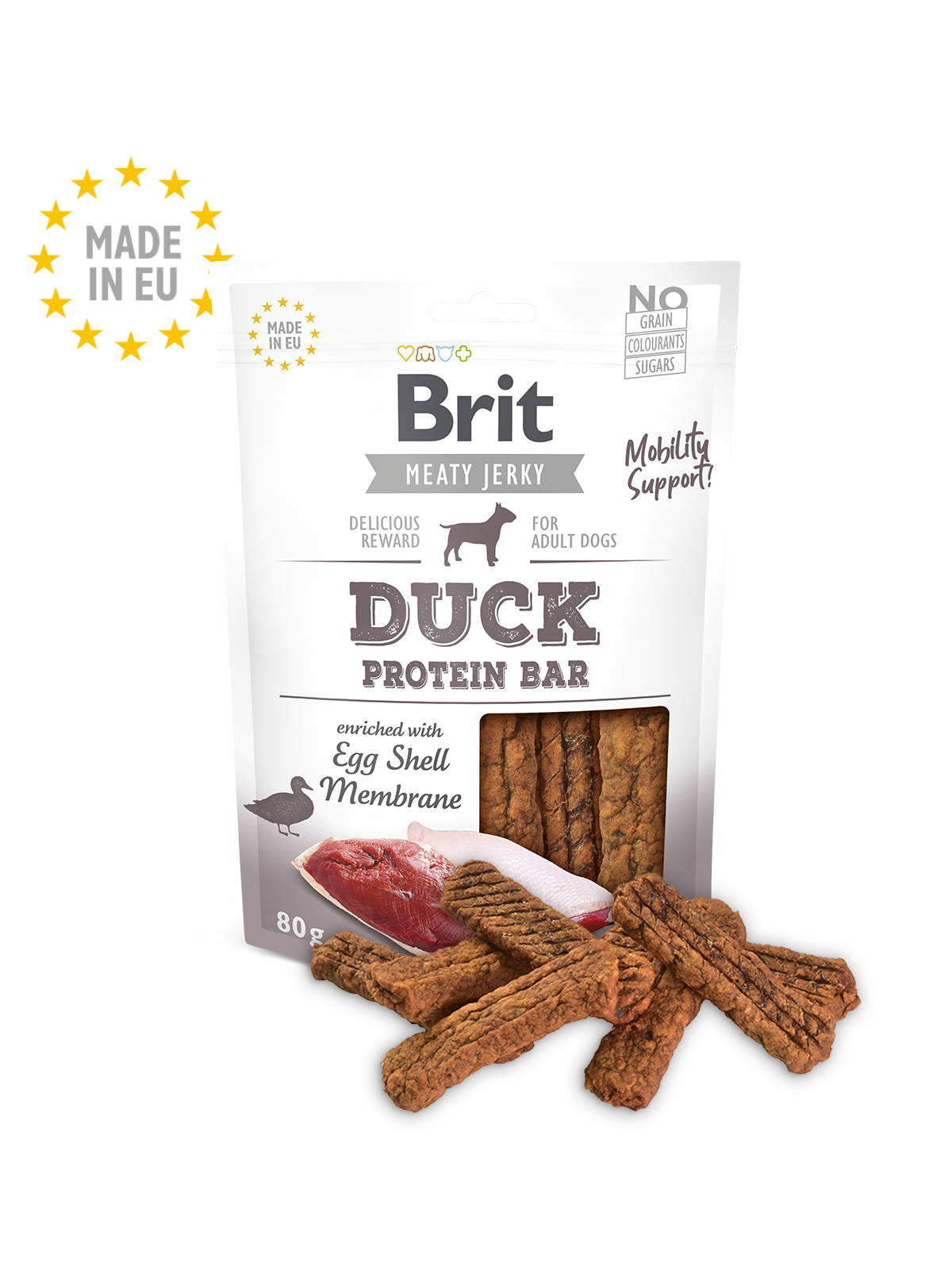BRIT Jerky Duck Protein Bar 80g