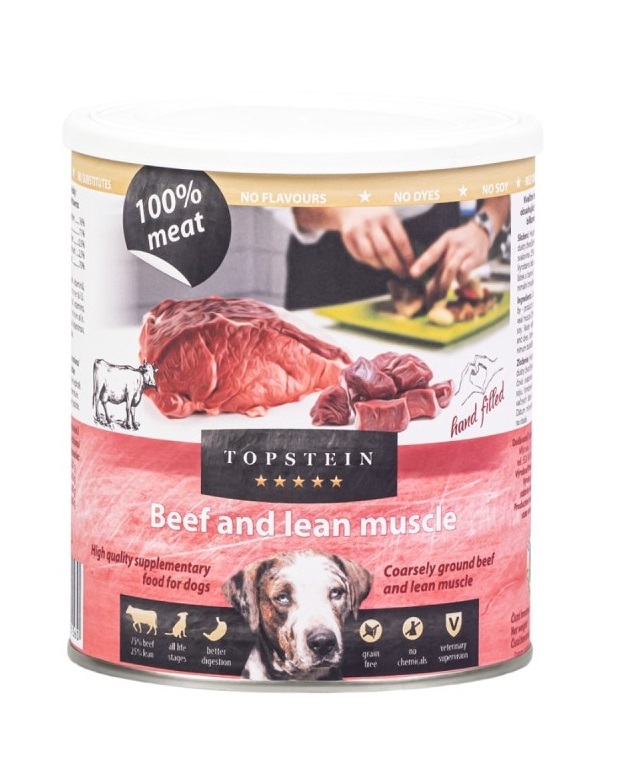 TOPSTEIN Hovězí a svalovina 800g