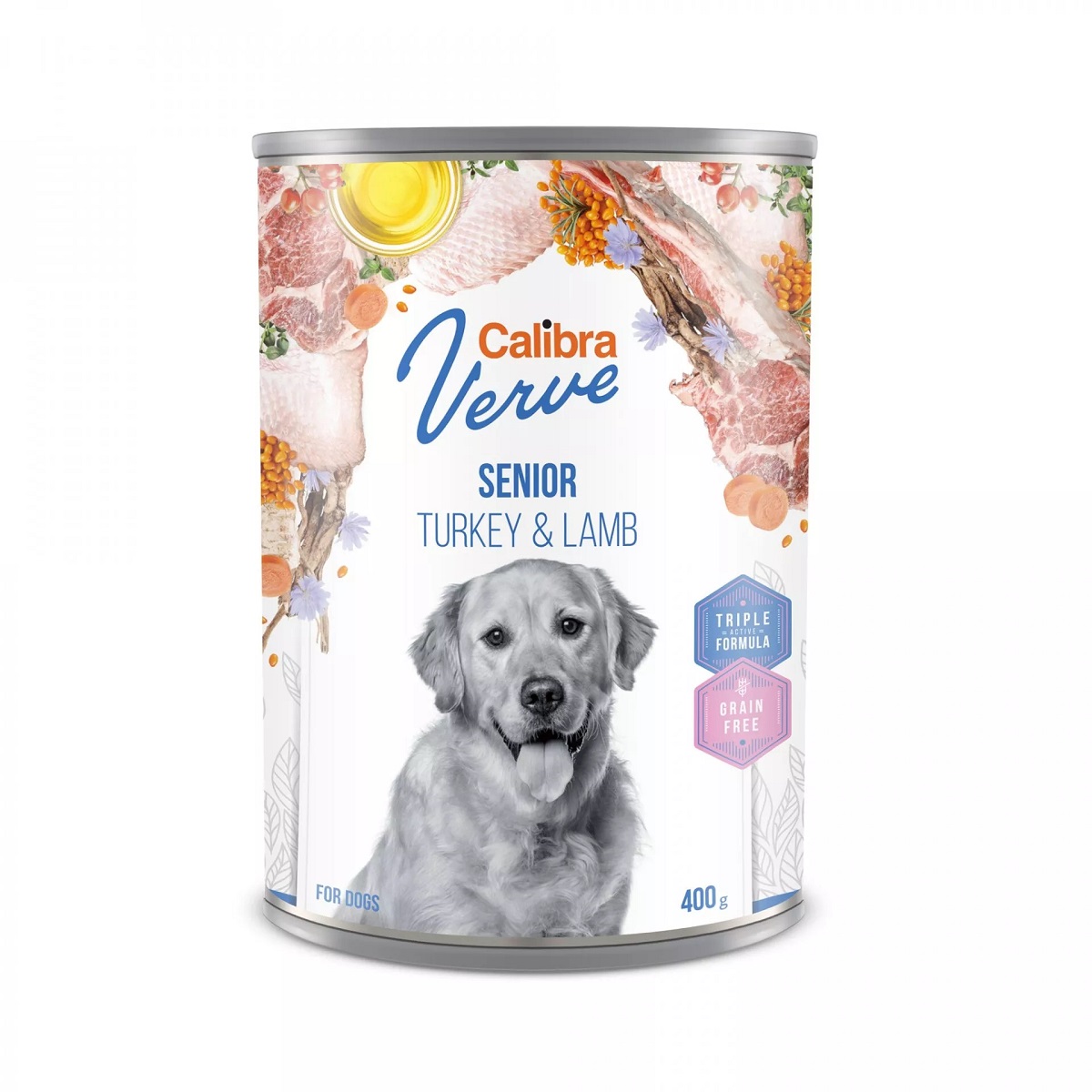 CALIBRA Dog Verve GF Senior Turkey&Lamb 400g