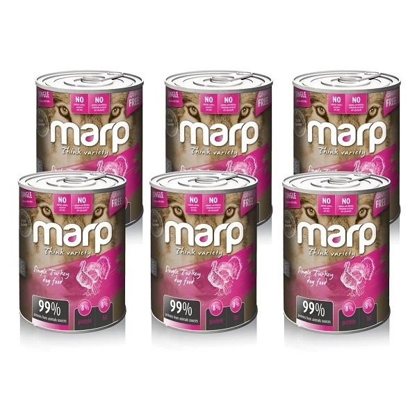 MARP Variety Single krůta konzerva pro psy 6 x 400g