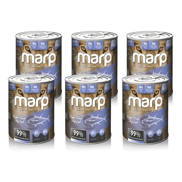 MARP Variety Single tuňák konzerva pro psy 6 x 400g