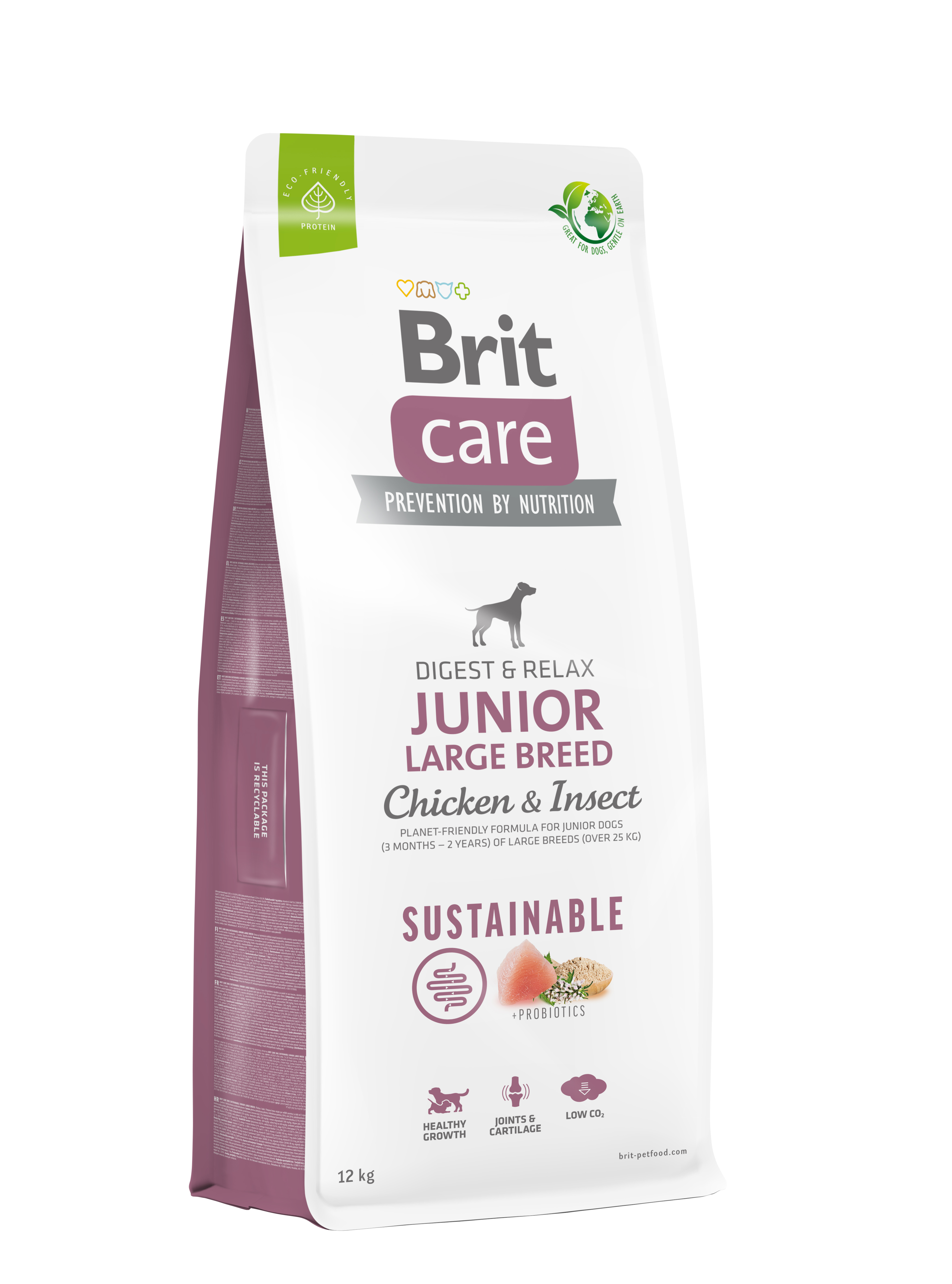 BRIT CARE Dog Sustainable Junior Large Breed 12 kg