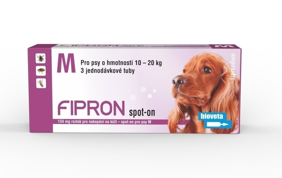 FIPRON Spot-On Dog M sol 3x1,34ml