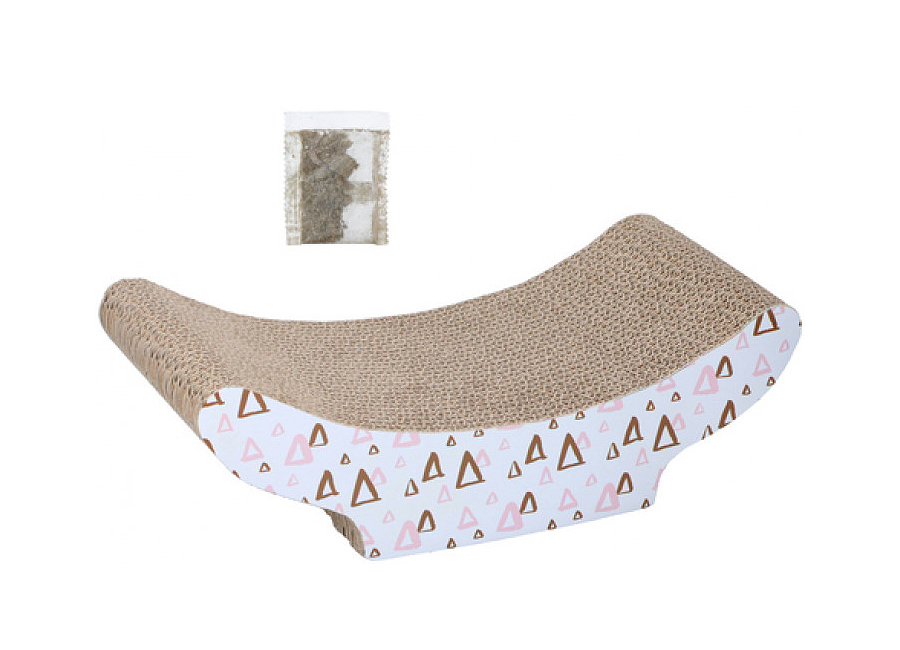 Škrábadlo pro kočky s šantou 38x20x12cm