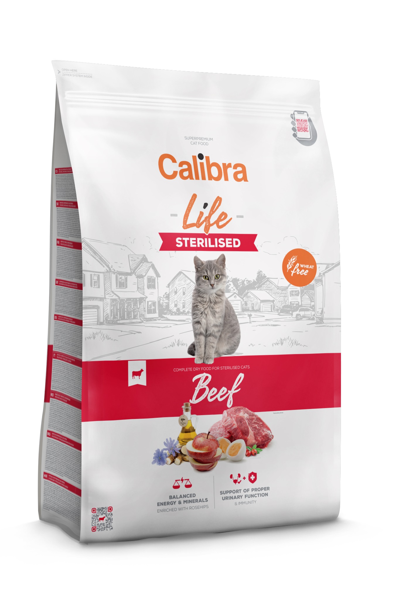 Calibra Cat Life Sterilised Beef 6kg