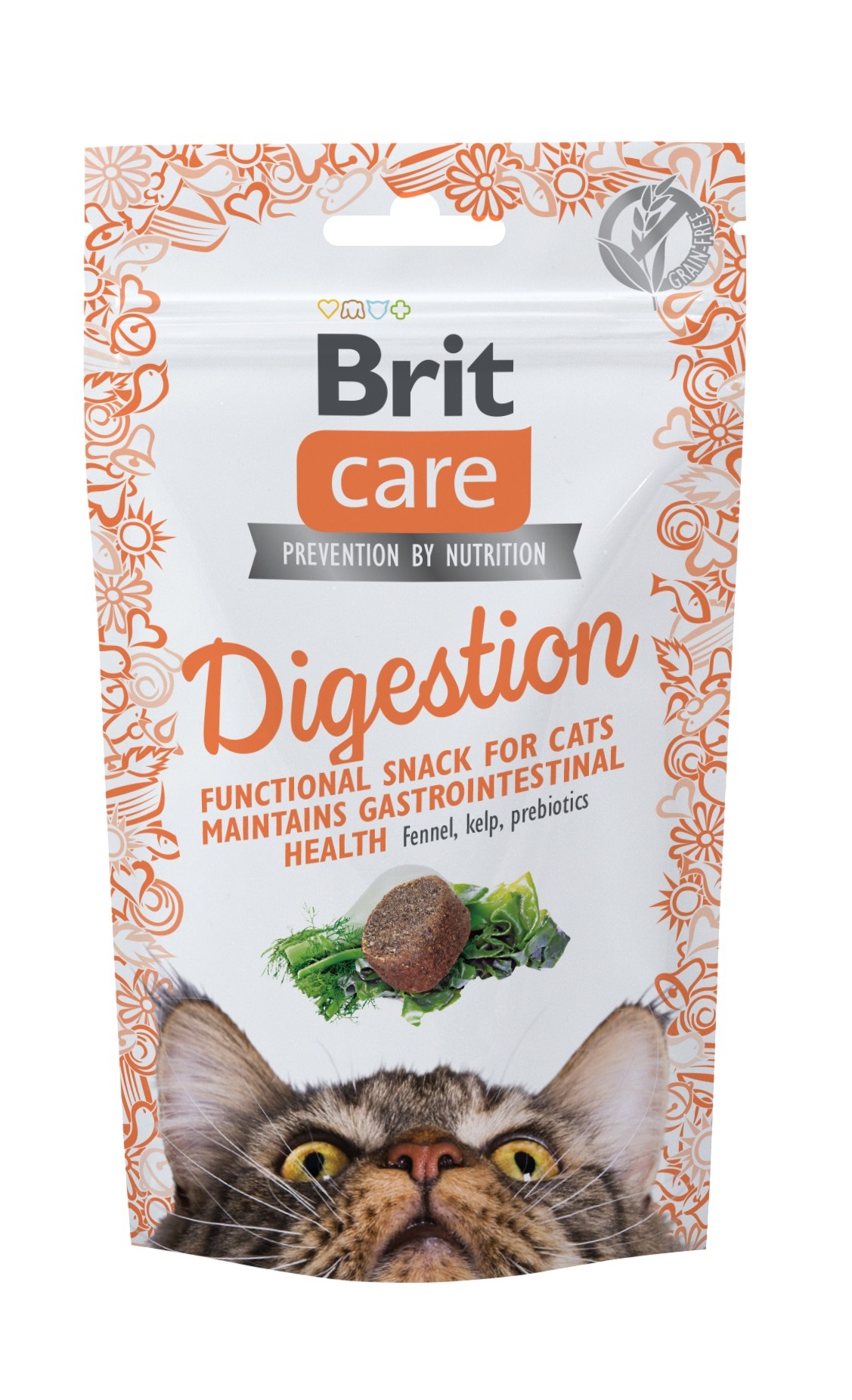 Brit Care Cat Snack Digestion 50g