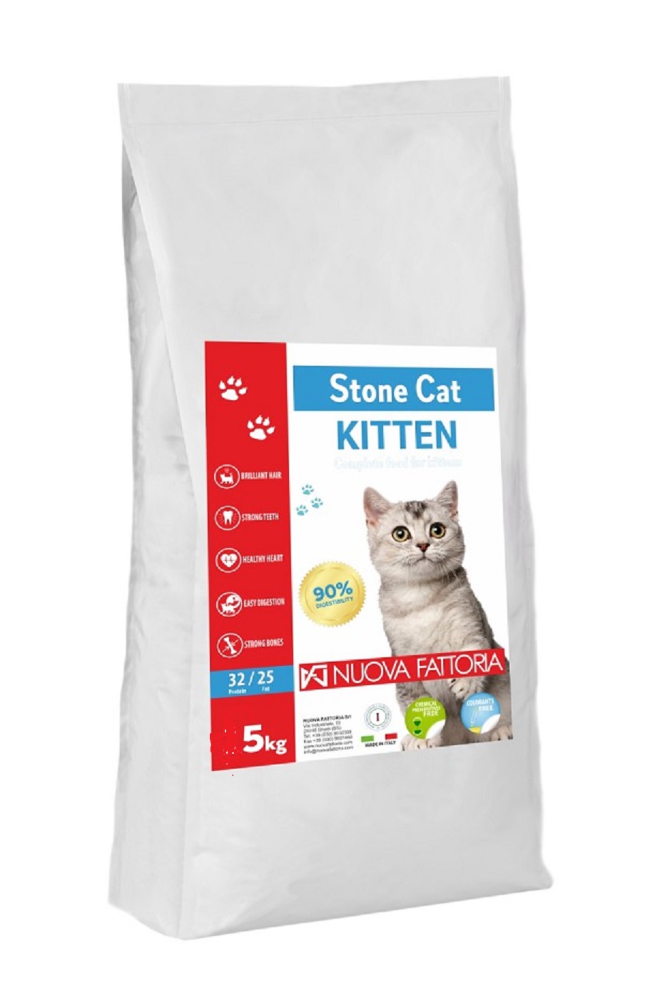 NUOVA FATTORIA Stone Cat Kitten 5 kg
