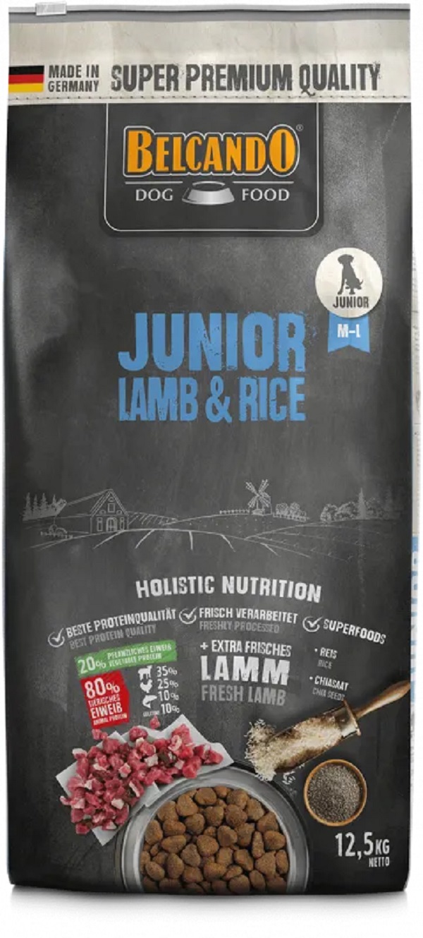BELCANDO Junior Lamb & Rice 12,5 kg