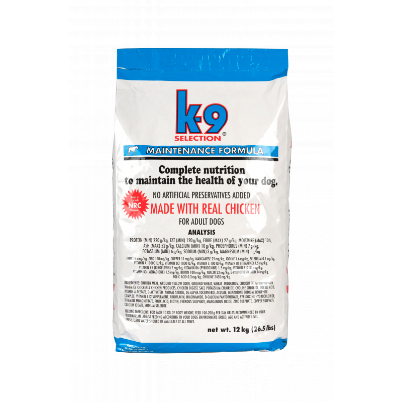 K-9 Maintenance Formula 12 kg