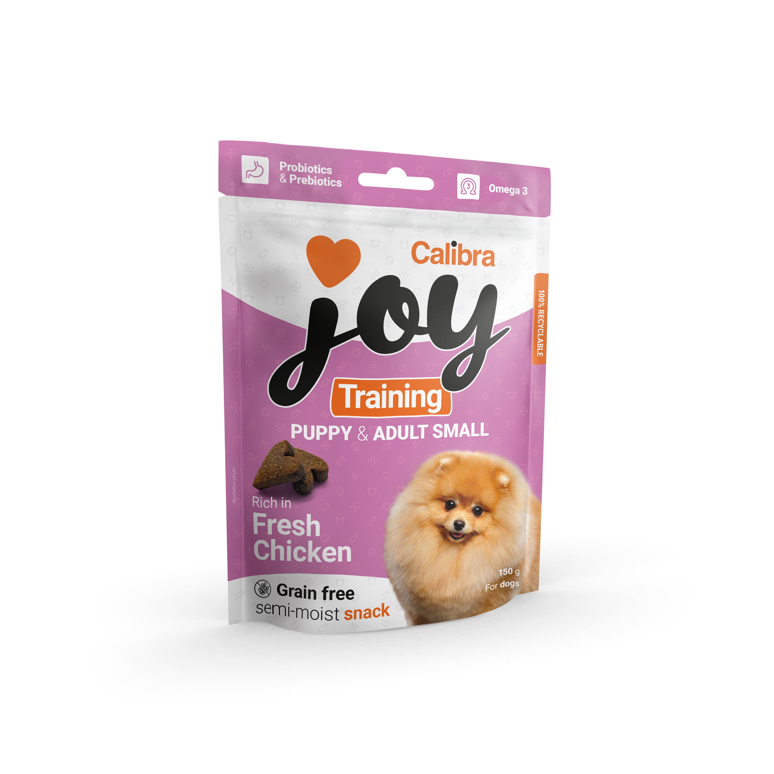 CALIBRA Joy Dog Training Puppy&Adult S Chicken 150g