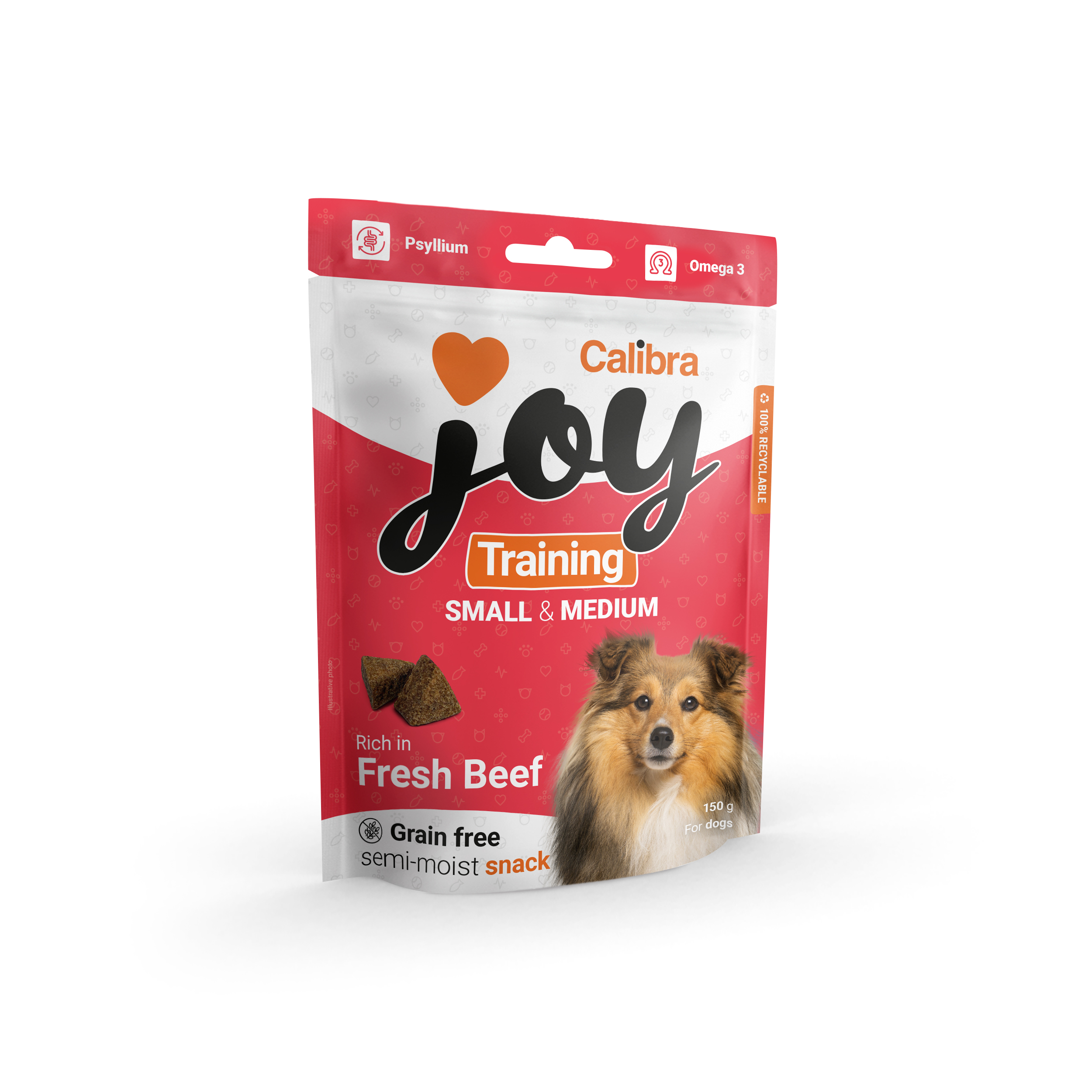 CALIBRA Joy Dog Training S&M Beef 150g