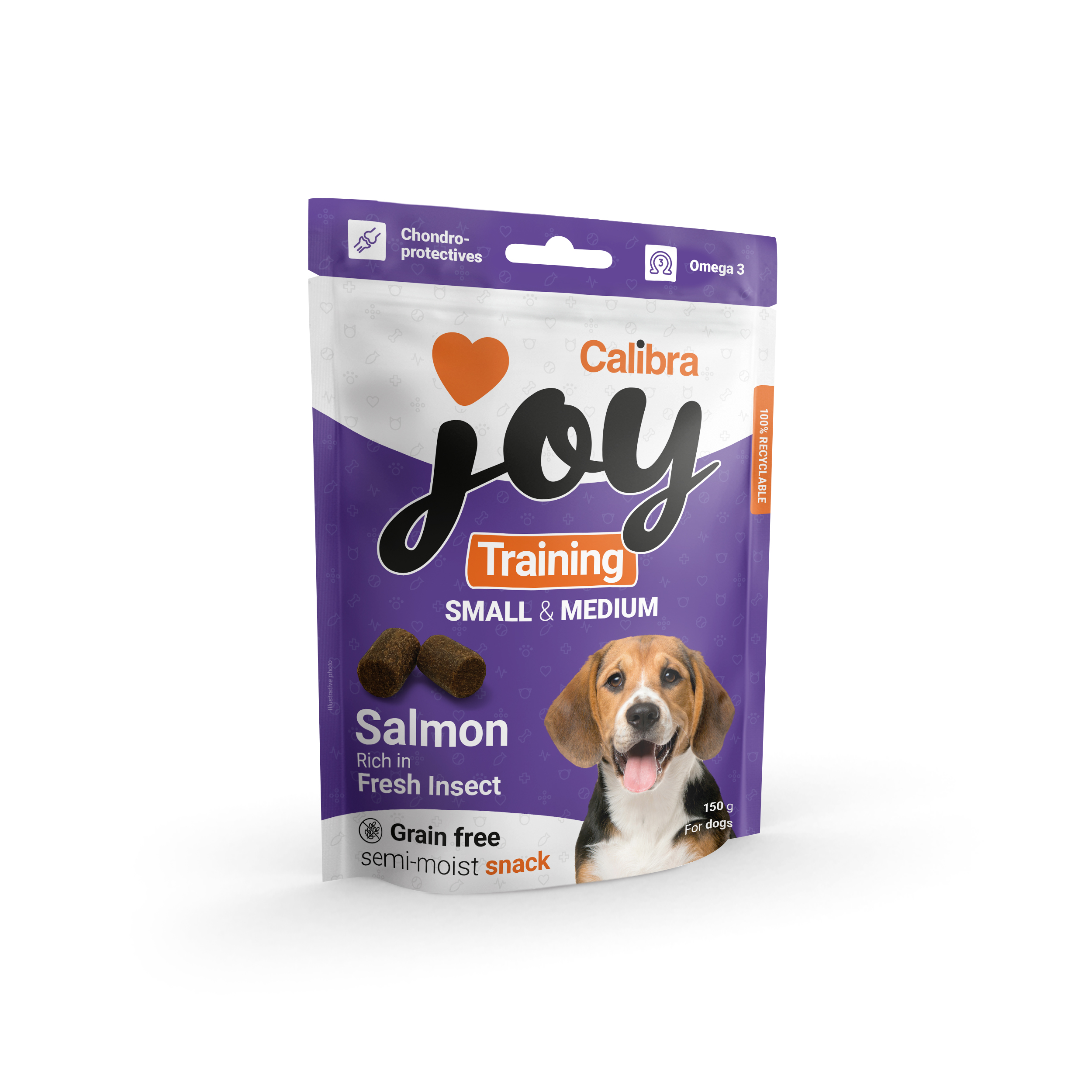 CALIBRA Joy Dog Training S&M Salmon&Insect 150g