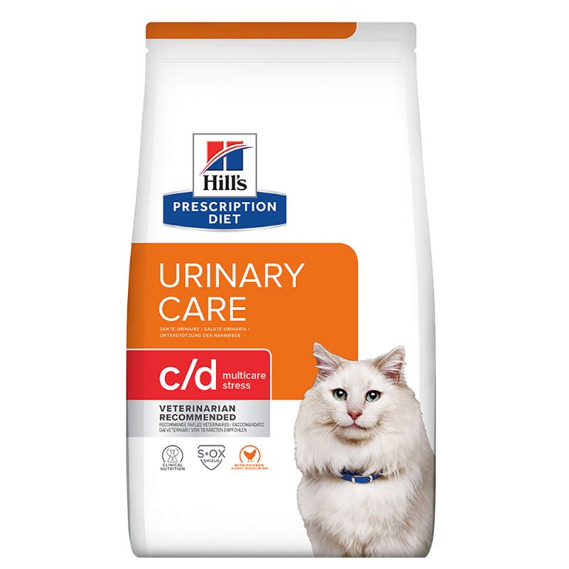 HILLS Feline Diet C/D Dry Urinary Stress 12 kg