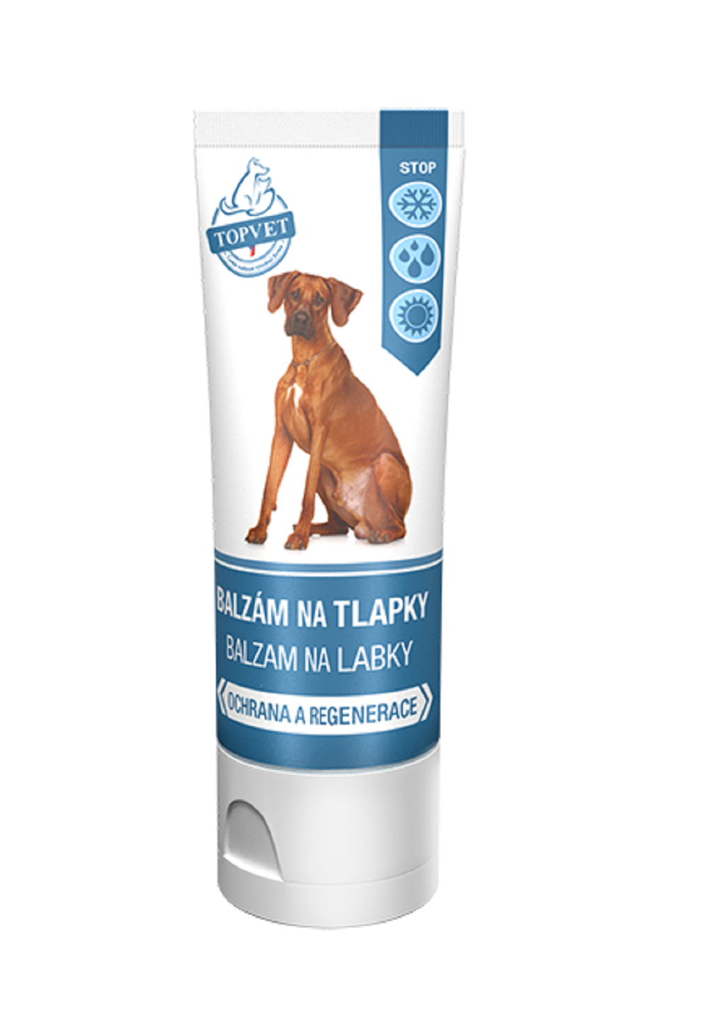 Balzám na tlapky - ochranný a regenerační TOPVET 50ml