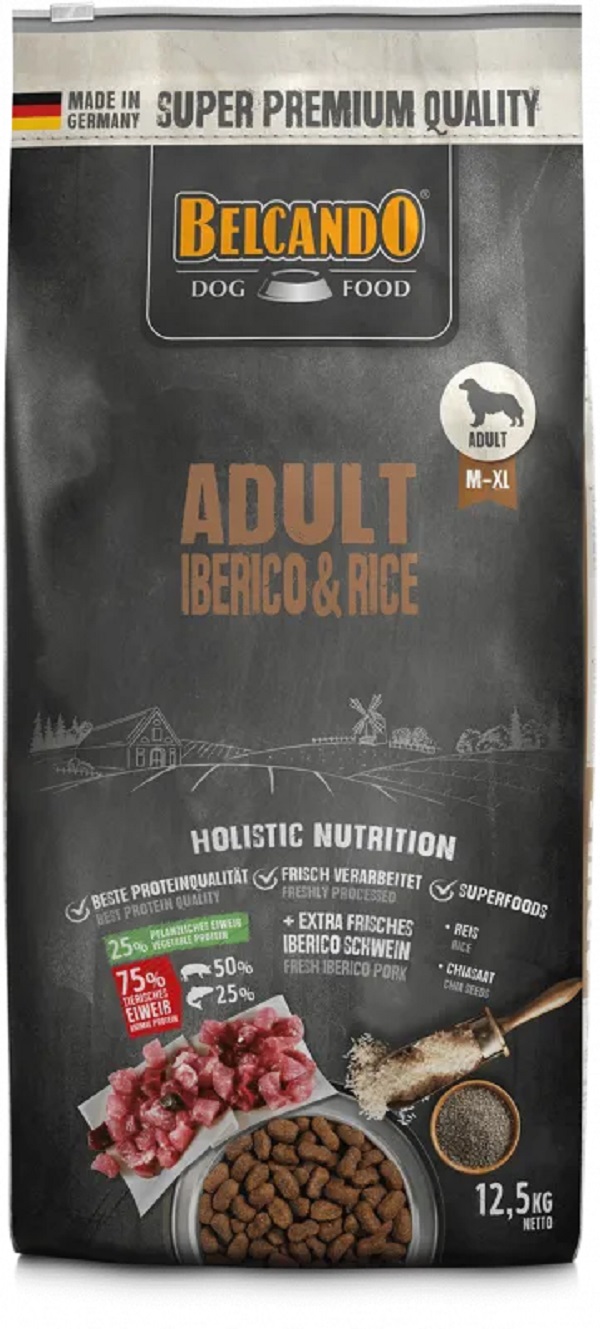 BELCANDO Adult Iberico & Rice 12,5 kg