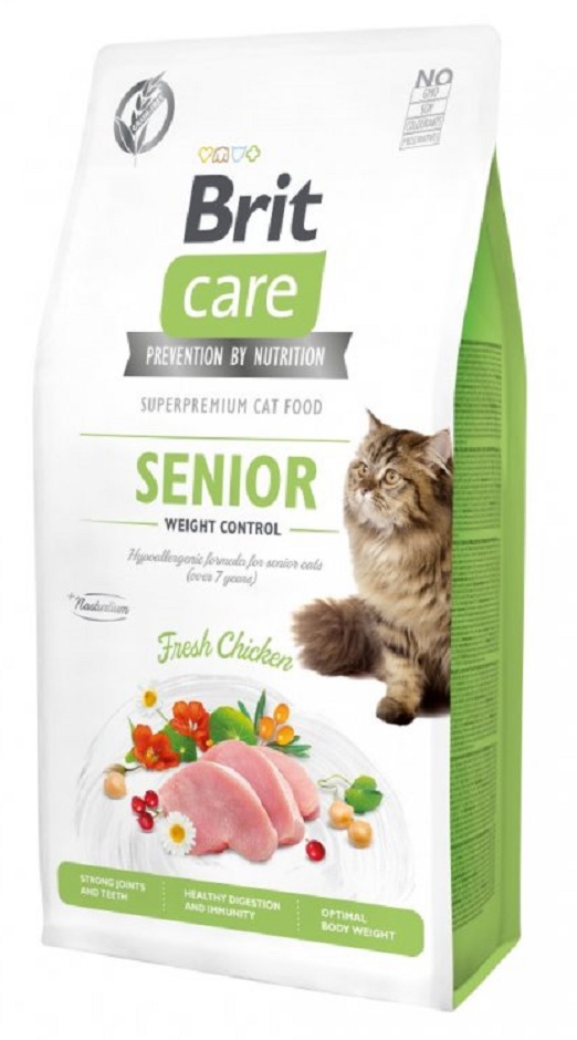 BRIT Care Cat GF Senior Weight Control 7 kg